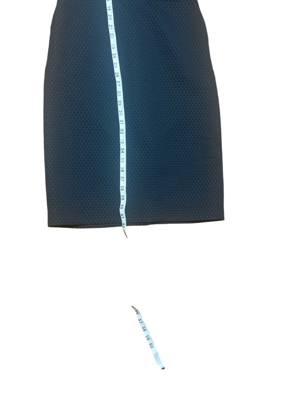 J.Crew Portfolio Navy Textured Sheath Dress Sz 2 Tall Sleeveless Career MIDI - Picture 9 of 10